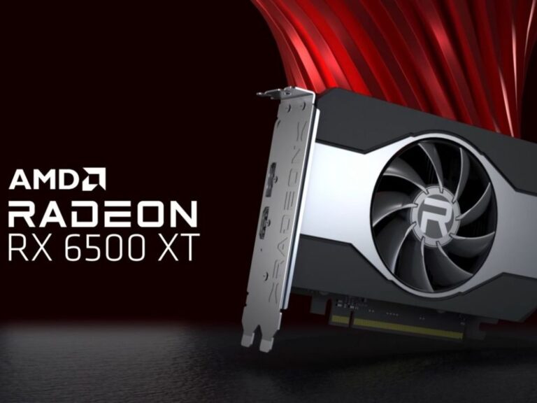 La Radeon RX 6500 XT ya está disponible en  Argentina